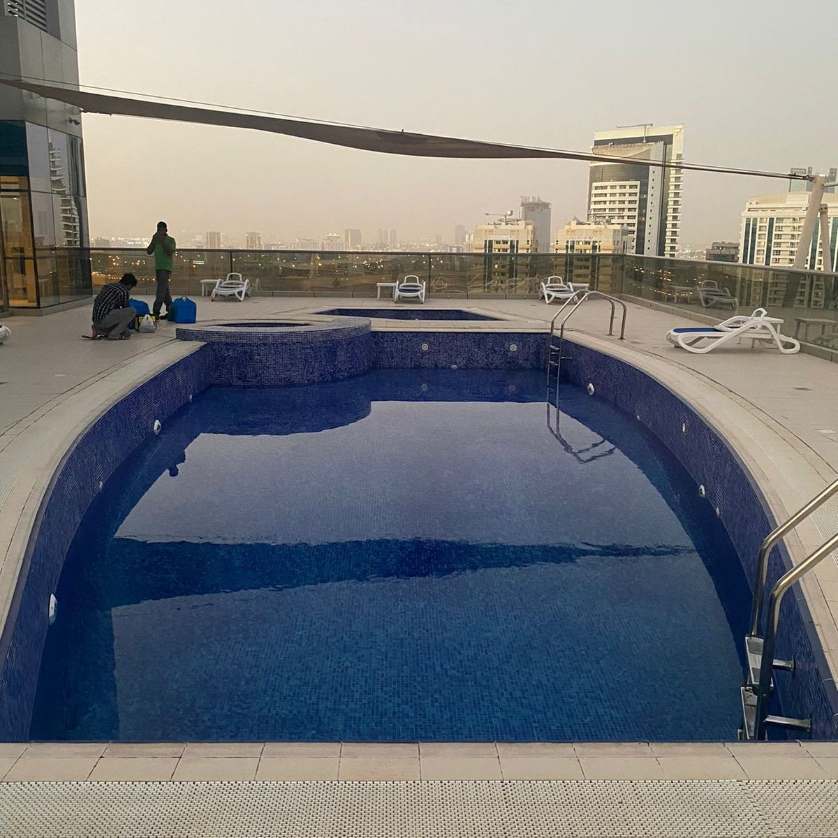 Pool at Spirit Tower 6